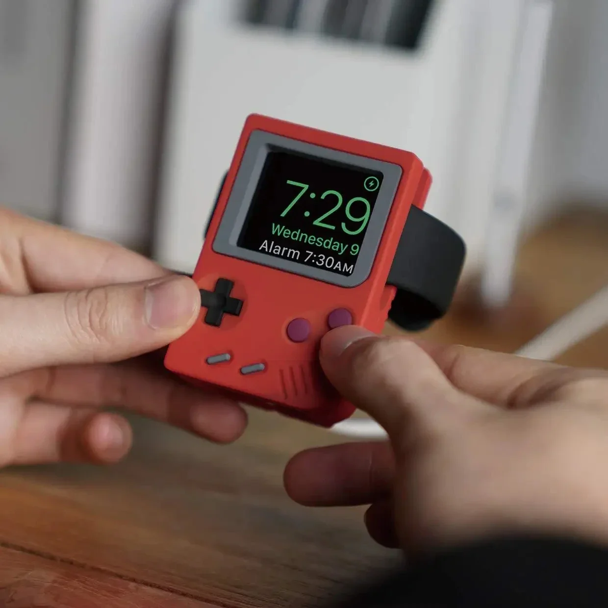 Gaming Console With - Silicone Holder for IWatch Charger Stand