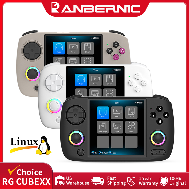 Gaming Console In Chinese - ANBERNIC RG CubeXX Handheld Games Console