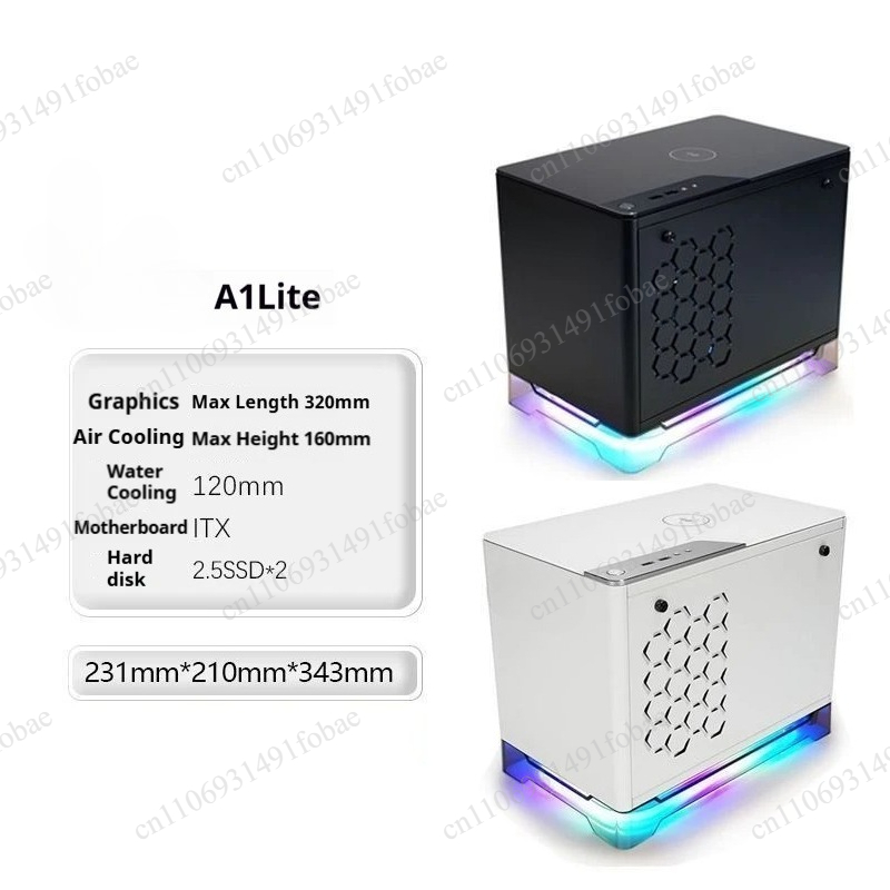 Gaming Console With - A1 Lite Itx Mini Case Support