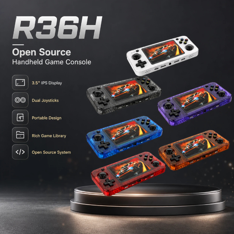 Handheld Gaming Consoles R36h  - Gaming Console Years review and price