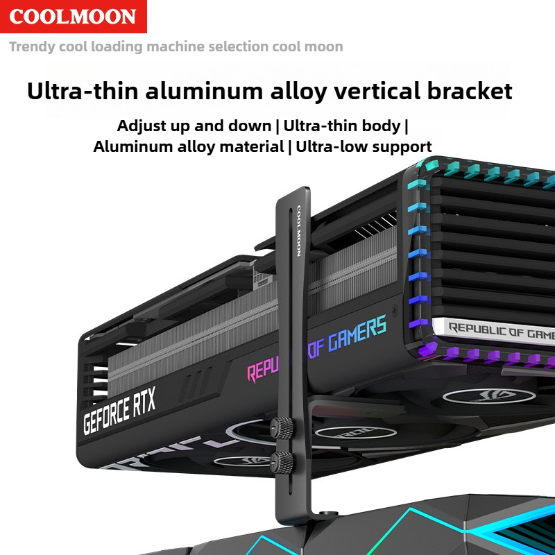 Universal Aluminum GPU Brace S - Gaming Card Holder review and price