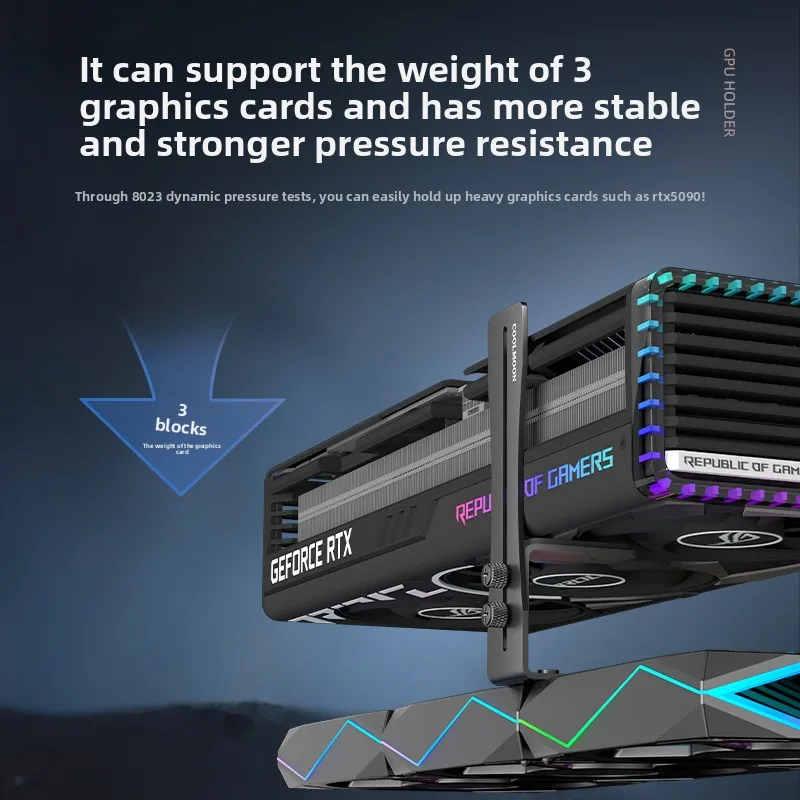 Universal Aluminum GPU Brace S - Gaming Card Holder review and price