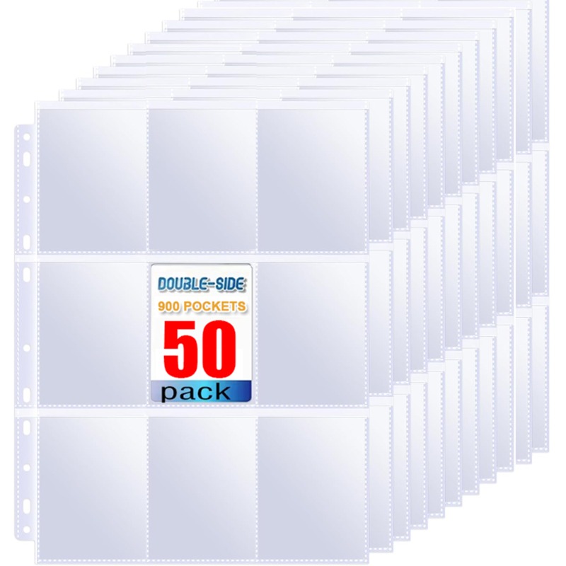 50/5pcs 9 Pocket Trading Gamin - Gaming Card Holder review and price