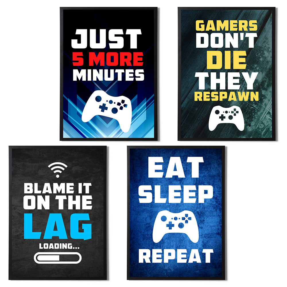 Gaming Quotes Art Painting Con - Gaming Console Quotes review and price