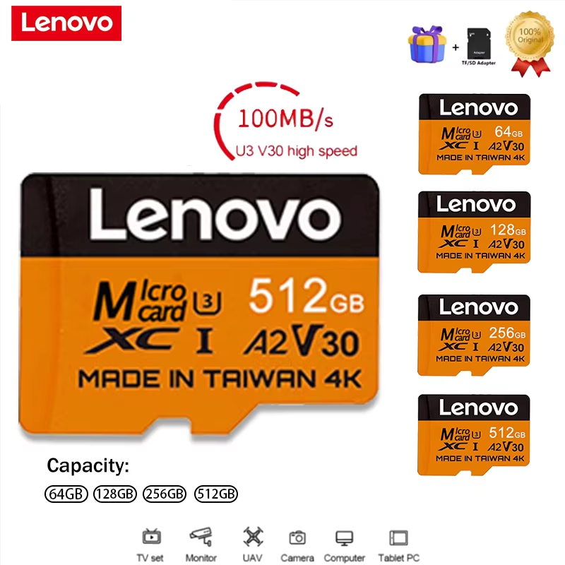 Lenovo Secure 512GB SD Cards M - Gaming Console Lenovo review and price