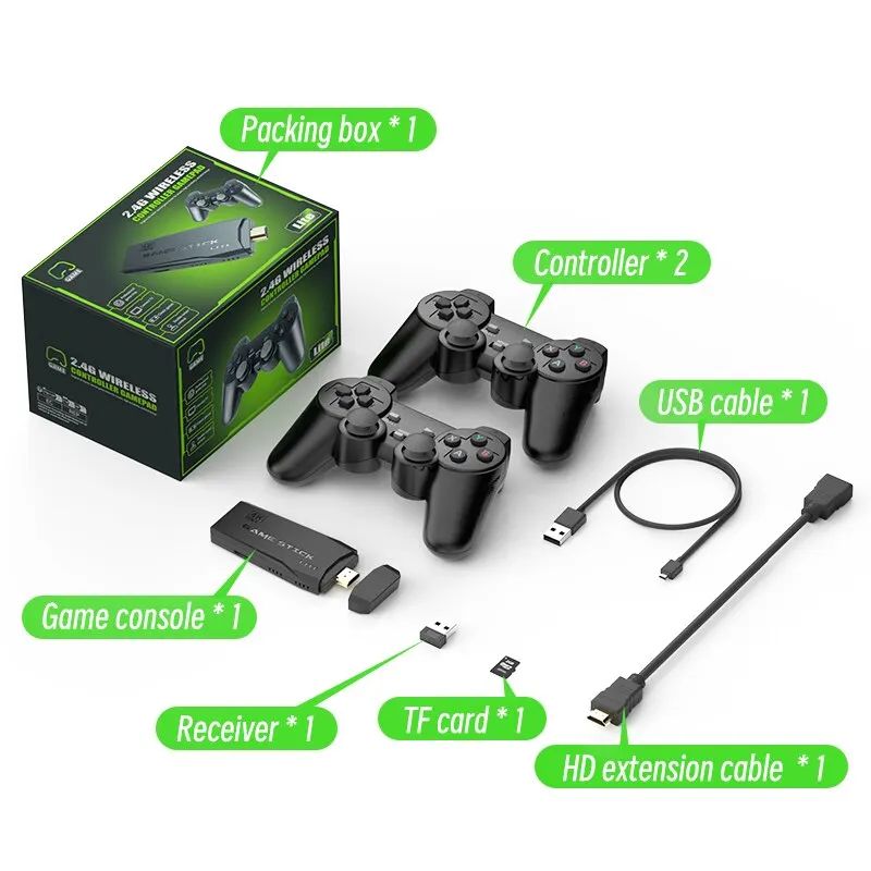Video Game Console 2.4G Double - Gaming Console Gs5 review and price