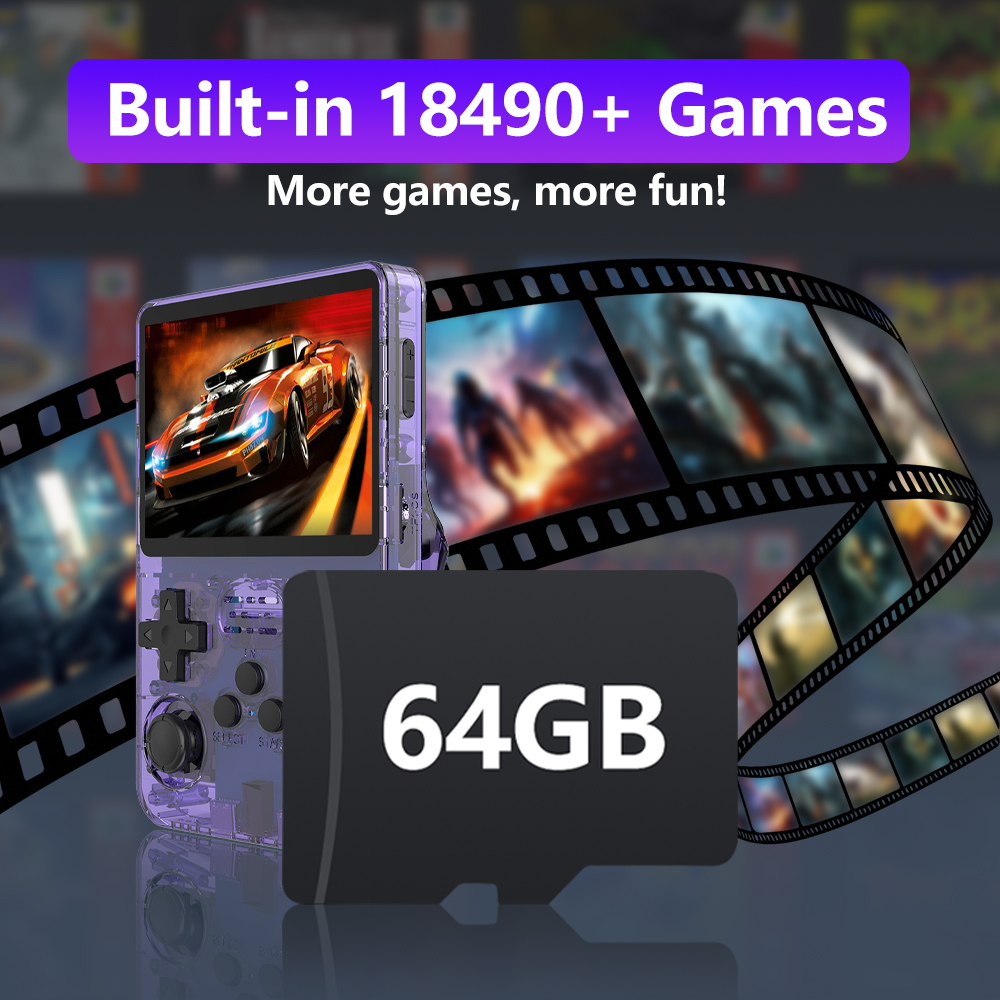 64GB Game Card for R36S Game C - Gaming Console Emulator review and price