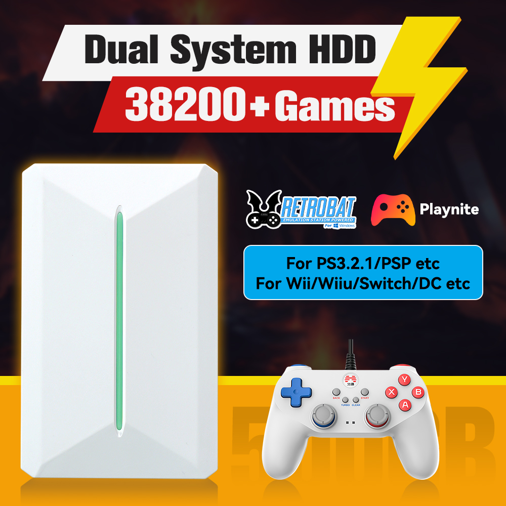 Retrobat＆Playnite System HDD R - Gaming Console Emulator review and price