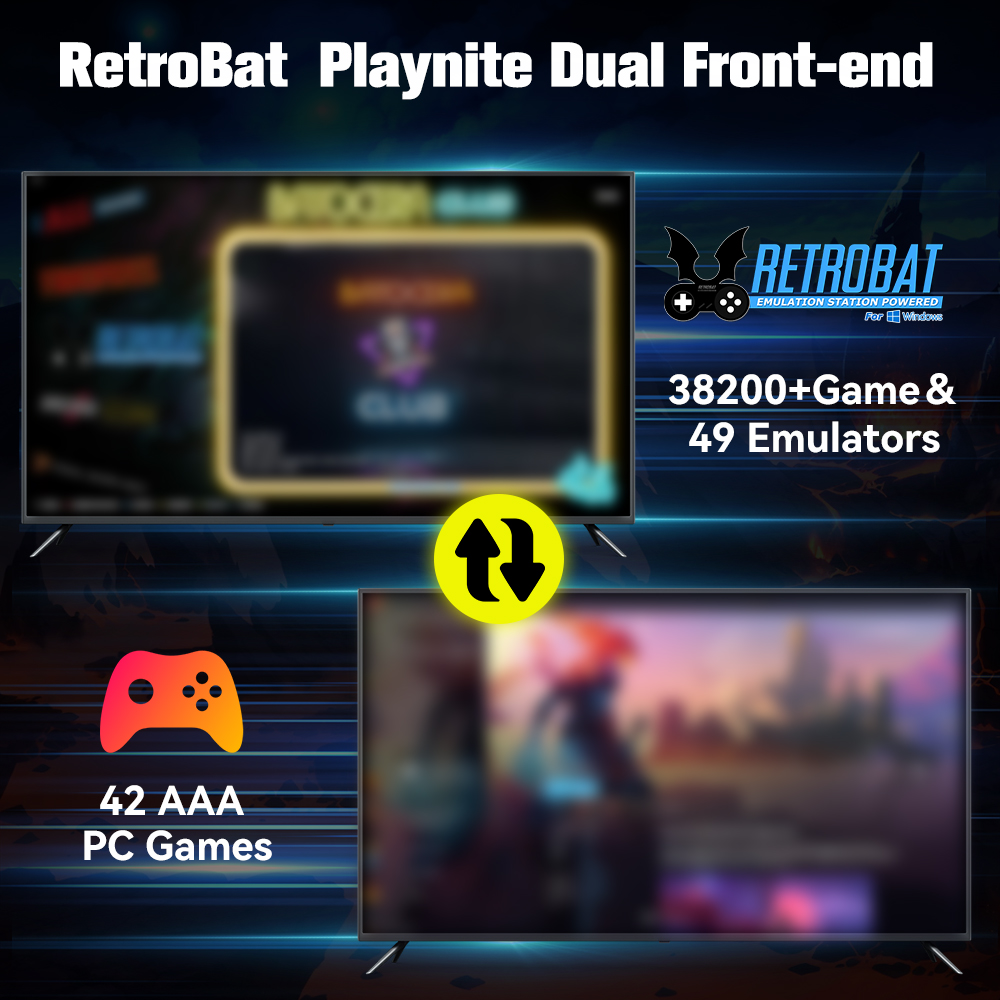 Retrobat＆Playnite System HDD R - Gaming Console Emulator review and price