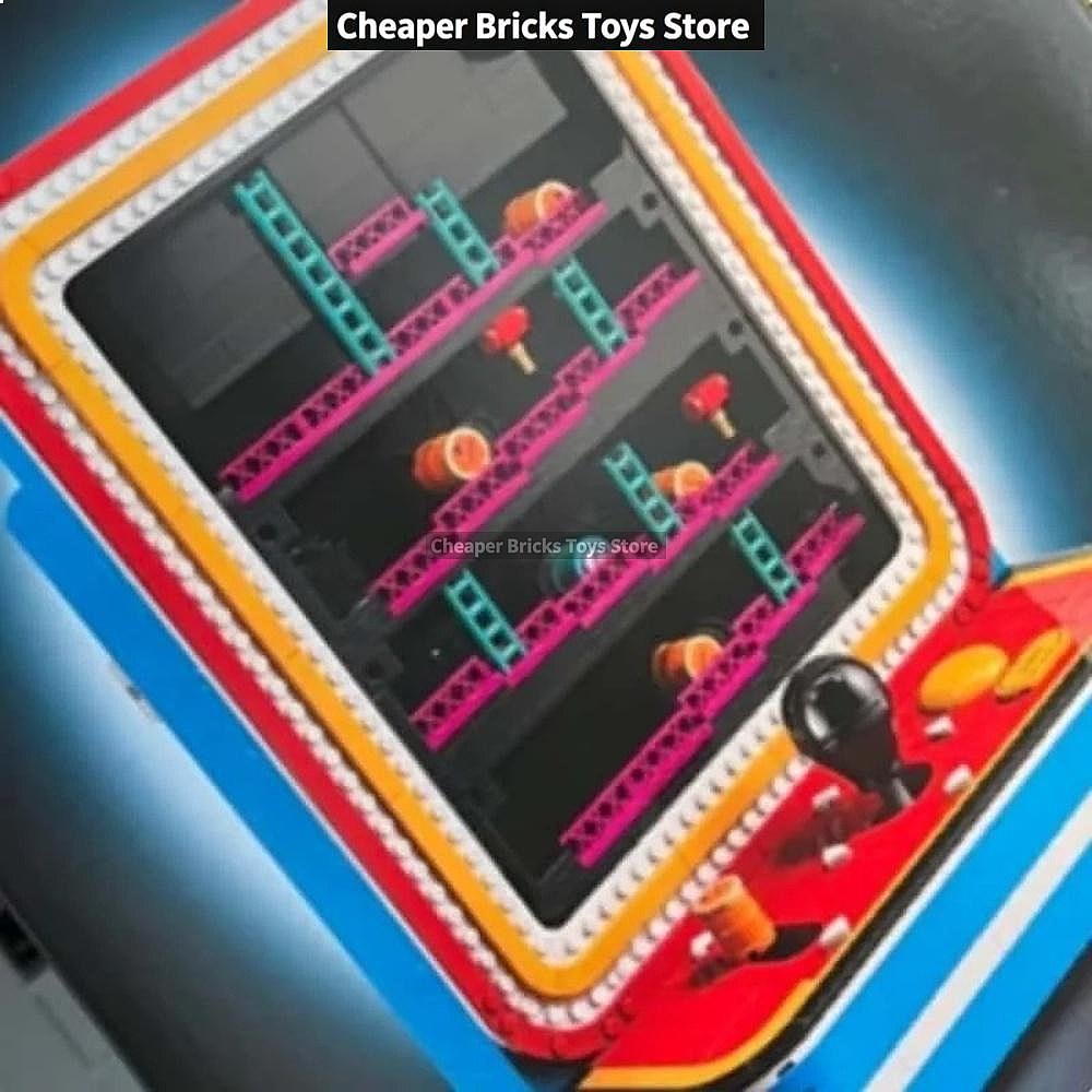 Gaming Building Blocks Cabinet - Gaming Console Display Cabinet review and price
