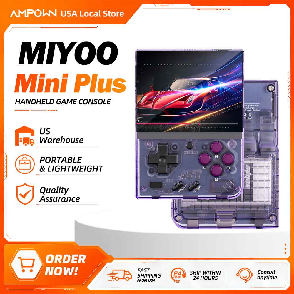 Miyoo Mini+ Retro Handheld Gam - Gaming Console Emulator review and price