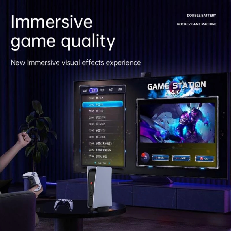 Built-in 15000 Games Play Stat - Gaming Console Gs5 review and price