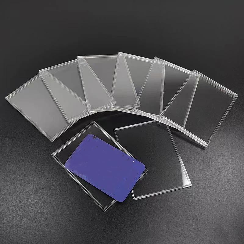Clear Acrylic Snap Card Holder - Gaming Card Holder review and price