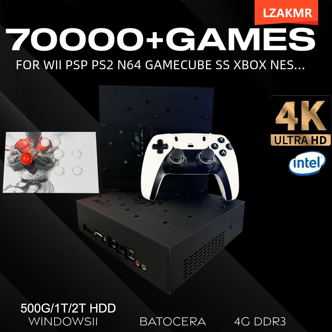 Retro Gaming Console 70000+ Ga - Gaming Console In Chinese review and price