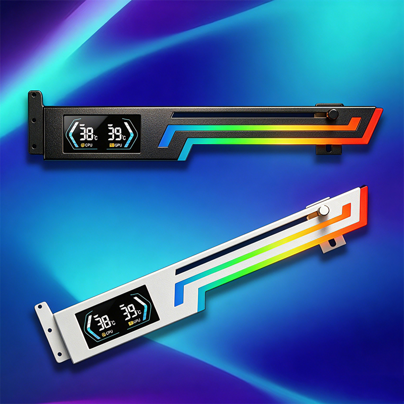 Digital ARGB Horizontal Graphi - Gaming Card Holder review and price